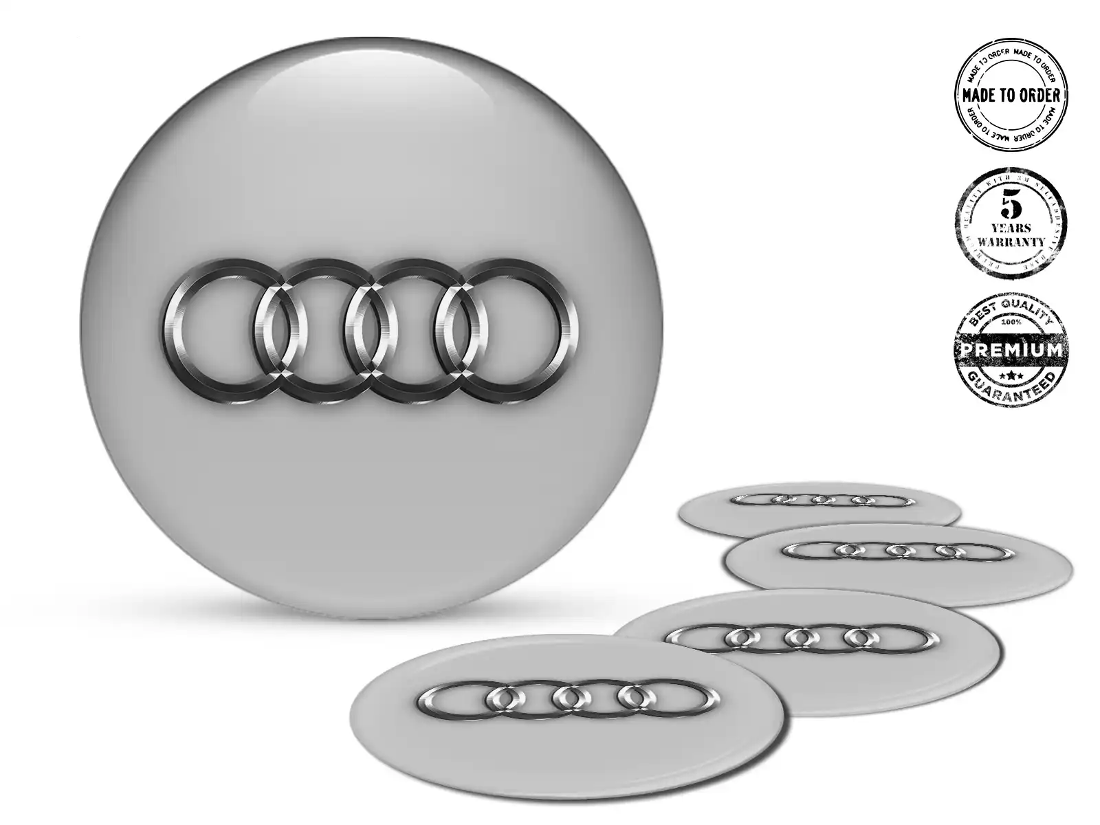 Audi Raddekal Design Individuelle Silikon-Badges